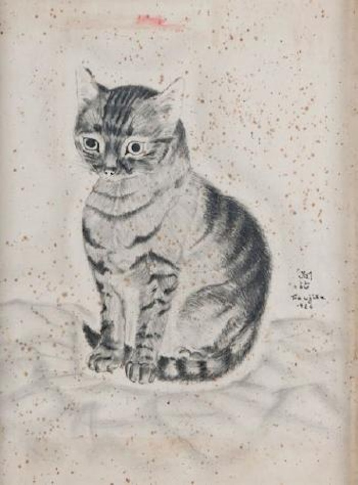 Le Chat by Leonard Tsuguharu Foujita