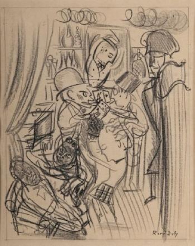 Etude pour le Boeuf sur le toit by Raoul Dufy