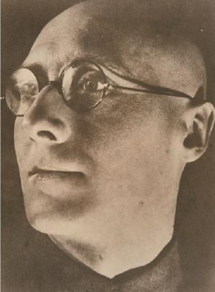 Poet Serge Tretyakov by Alexander Rodchenko