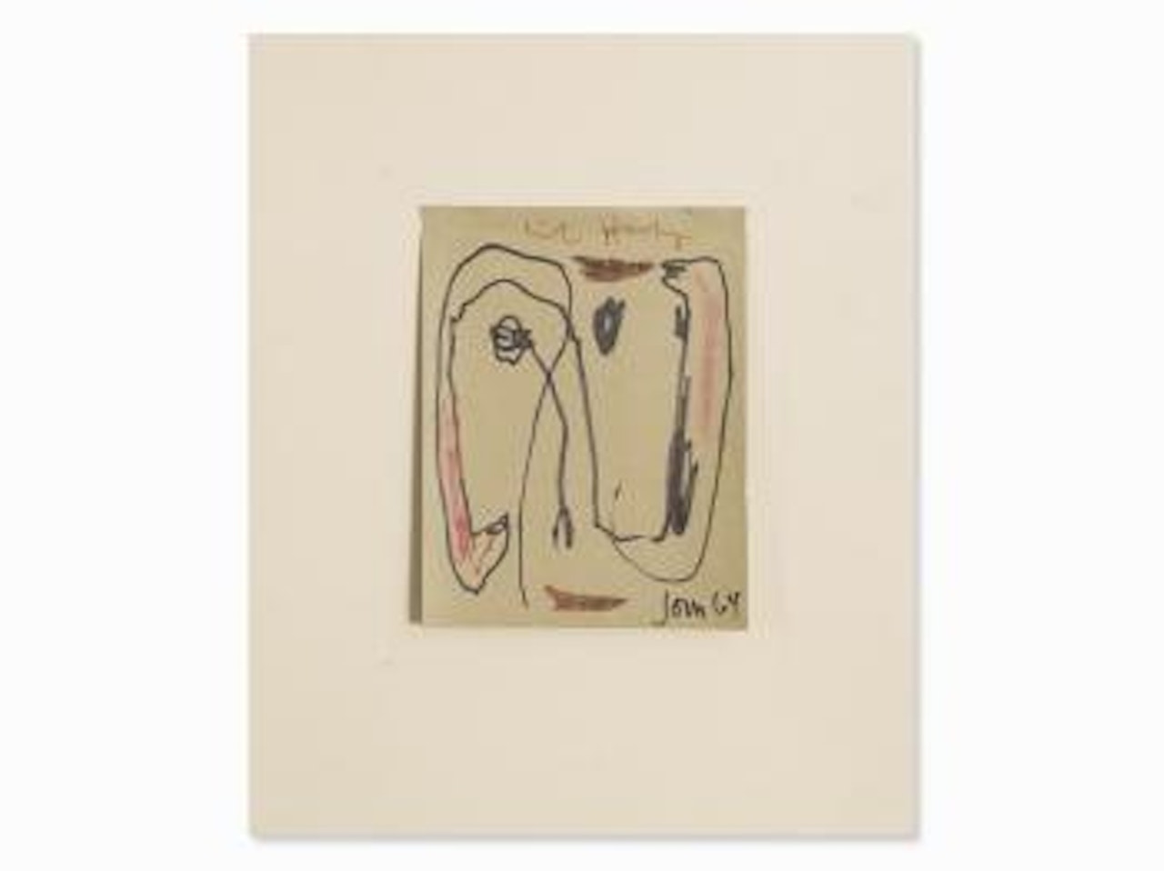 Composition by Asger Jorn