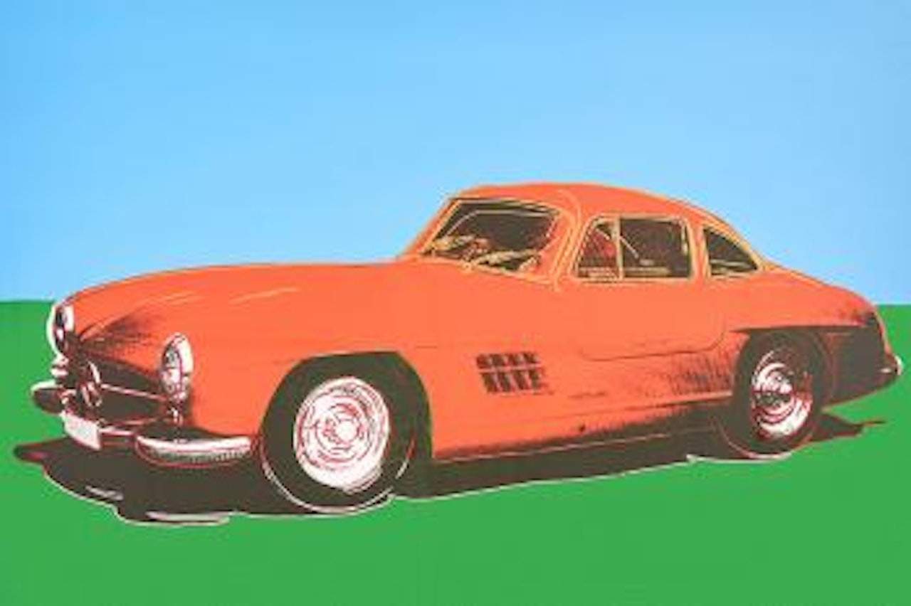 Mercedes 300 SL Gullwing by Andy Warhol