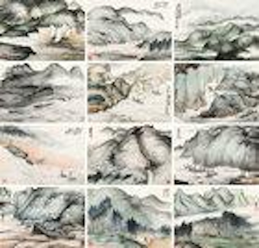 Landscape of Sichuan by Zhu Qizhan