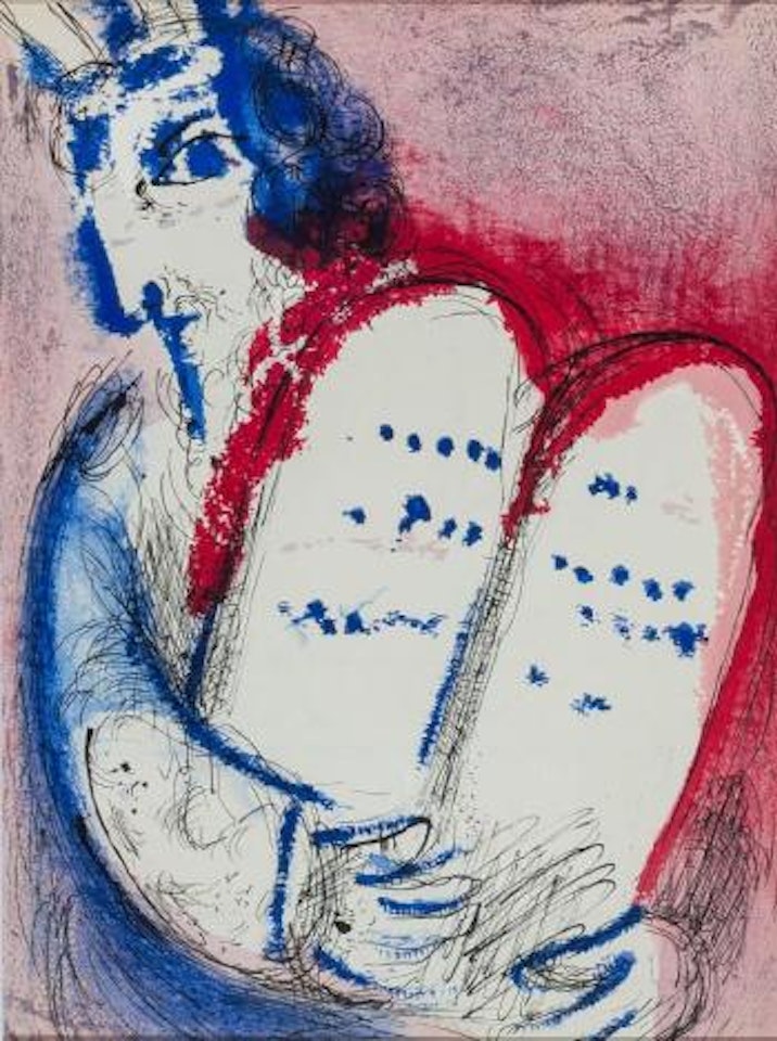 Moise by Marc Chagall