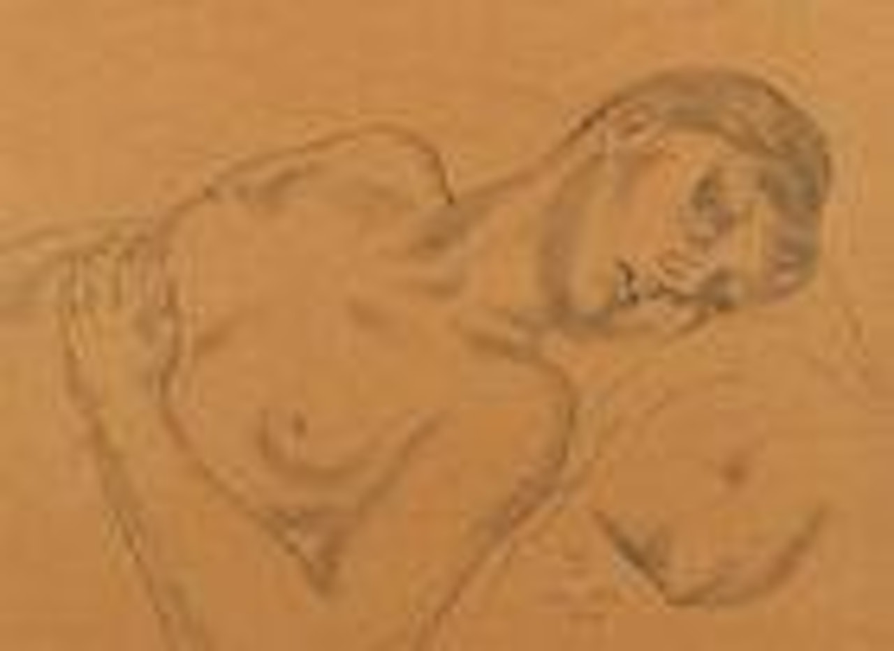 Sketch by Leonard Tsuguharu Foujita