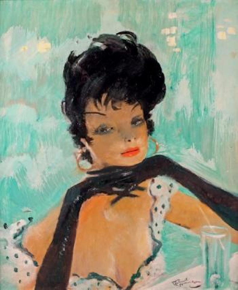 Perplexité by Jean Gabriel Domergue
