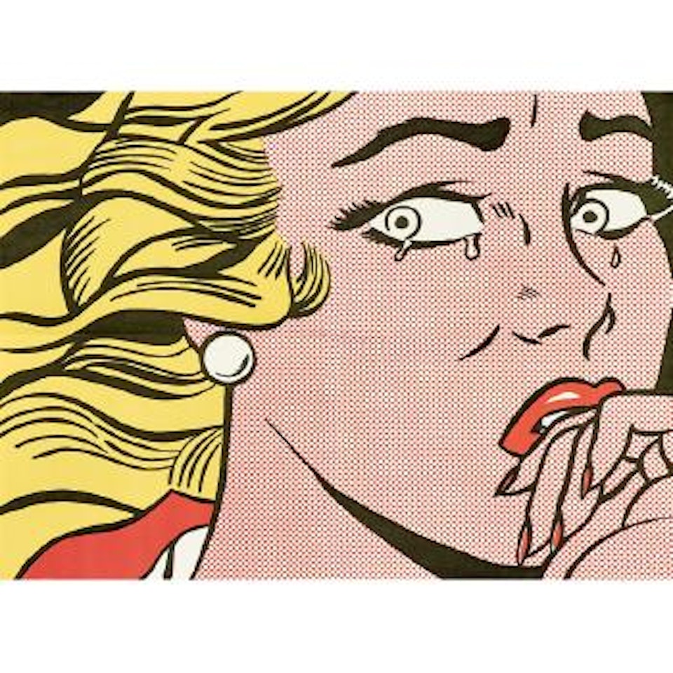 Crying Girl by Roy Lichtenstein