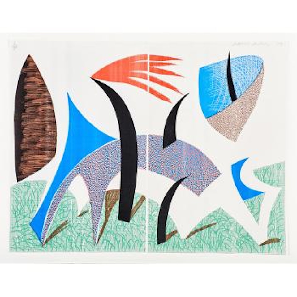 Diptychon by David Hockney