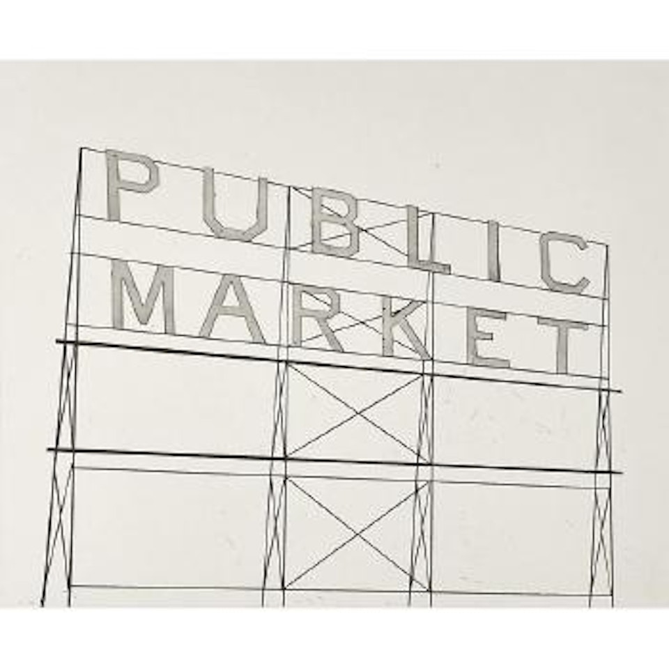 Public Market by Ed Ruscha