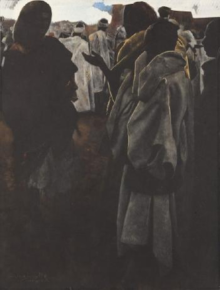 Marché à Marrakech by Jacques Majorelle