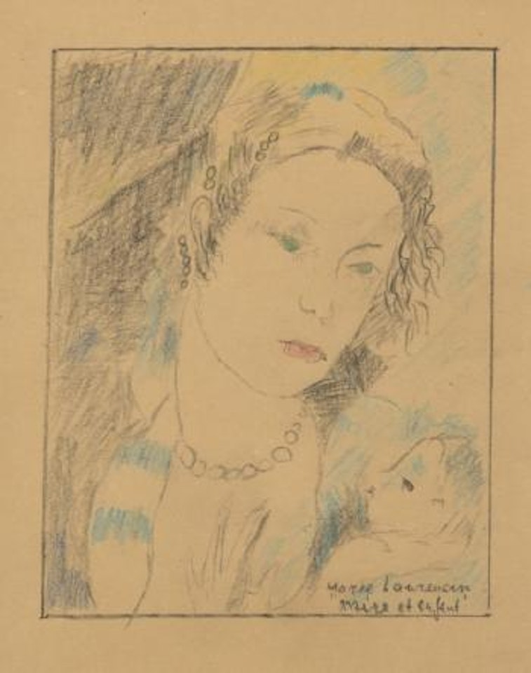 Mere et Enfant (Mother and Child) by Marie Laurencin