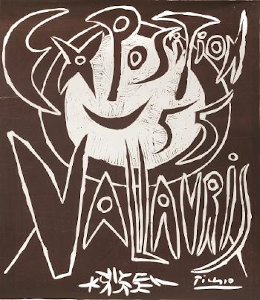 Linogravura ‘Vallauris 1955’ by Pablo Picasso