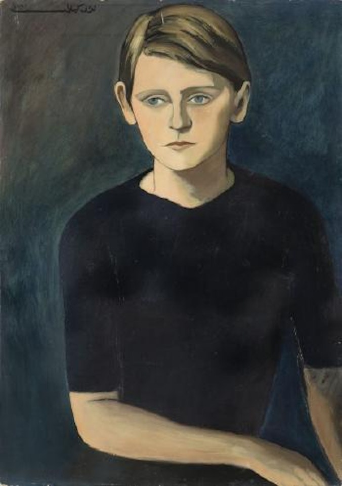 Portrait d’un jeune homme by Louai Kayali