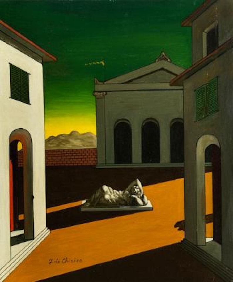 Piazza D'italia by Giorgio de Chirico