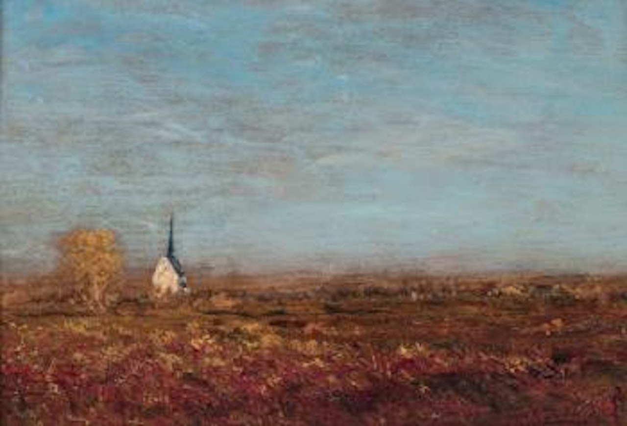 La plaine de Beaune by Félix Ziem