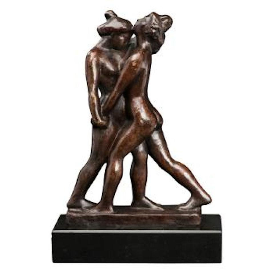 Les deux lutteuses by Aristide Maillol