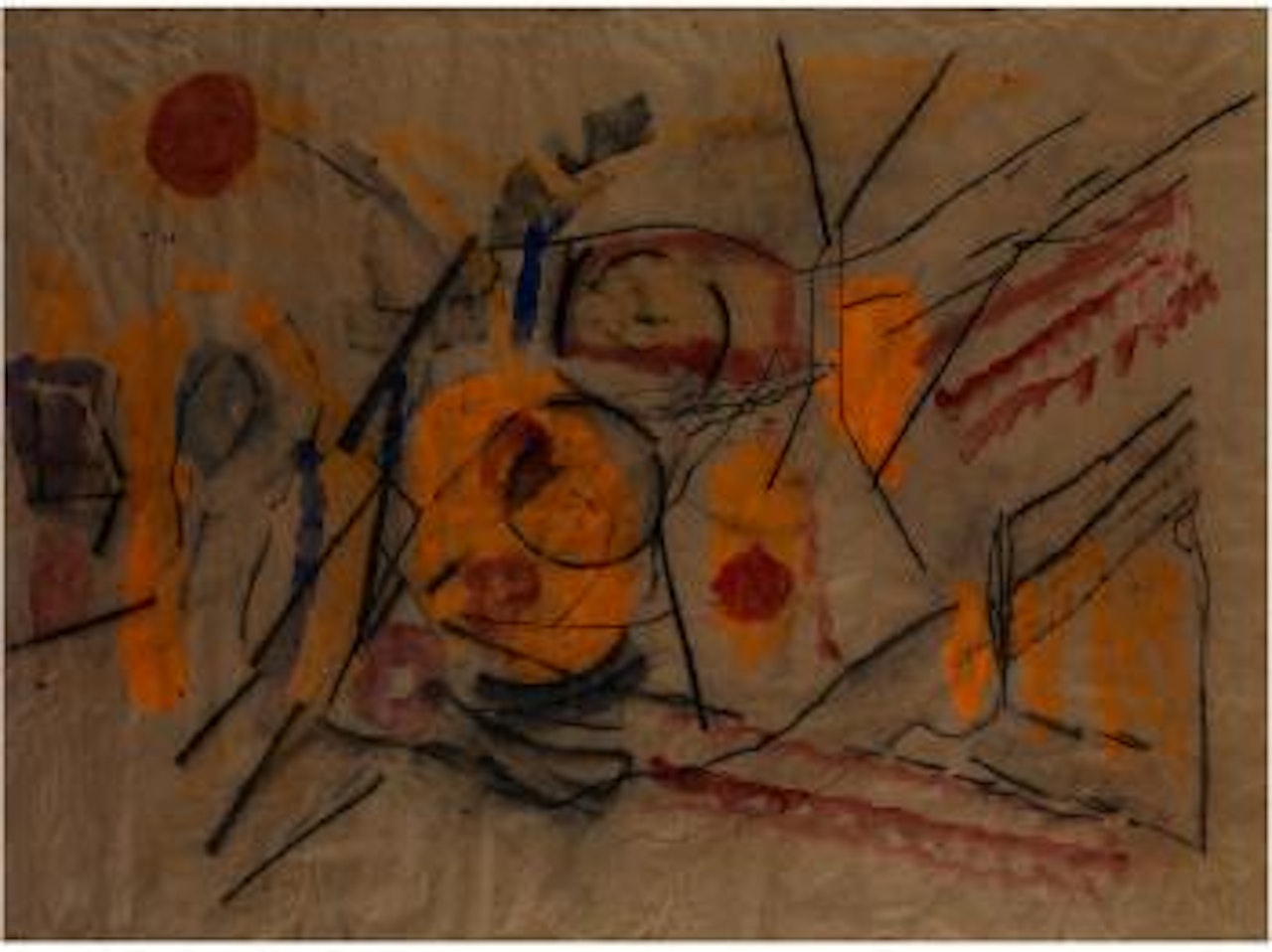 Ohne Titel by Herbert Zangs