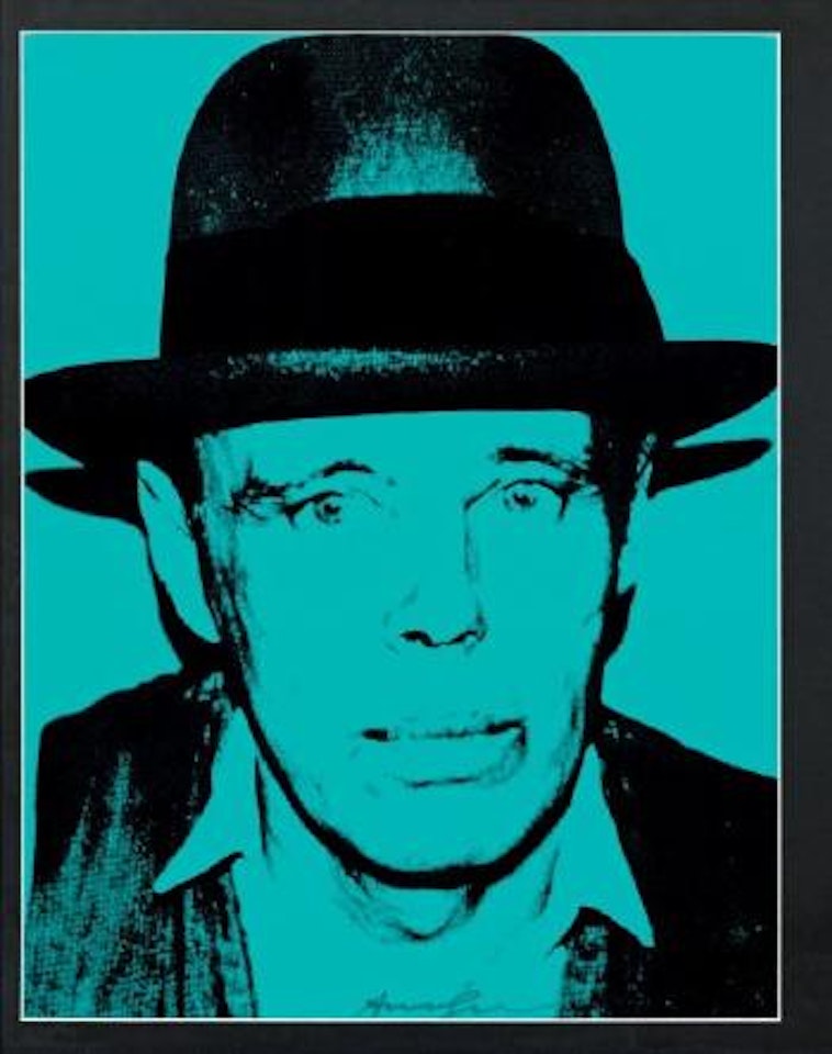 Deux portraits de Joseph Beuys by Andy Warhol