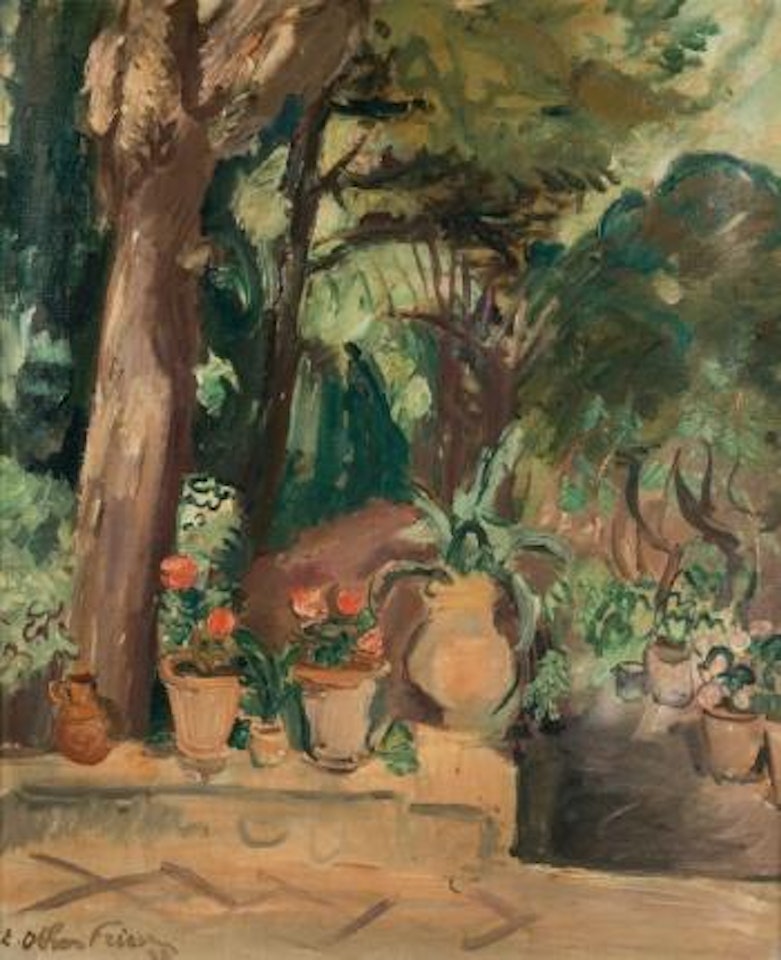 Le jardin, Toulon by Othon Friesz