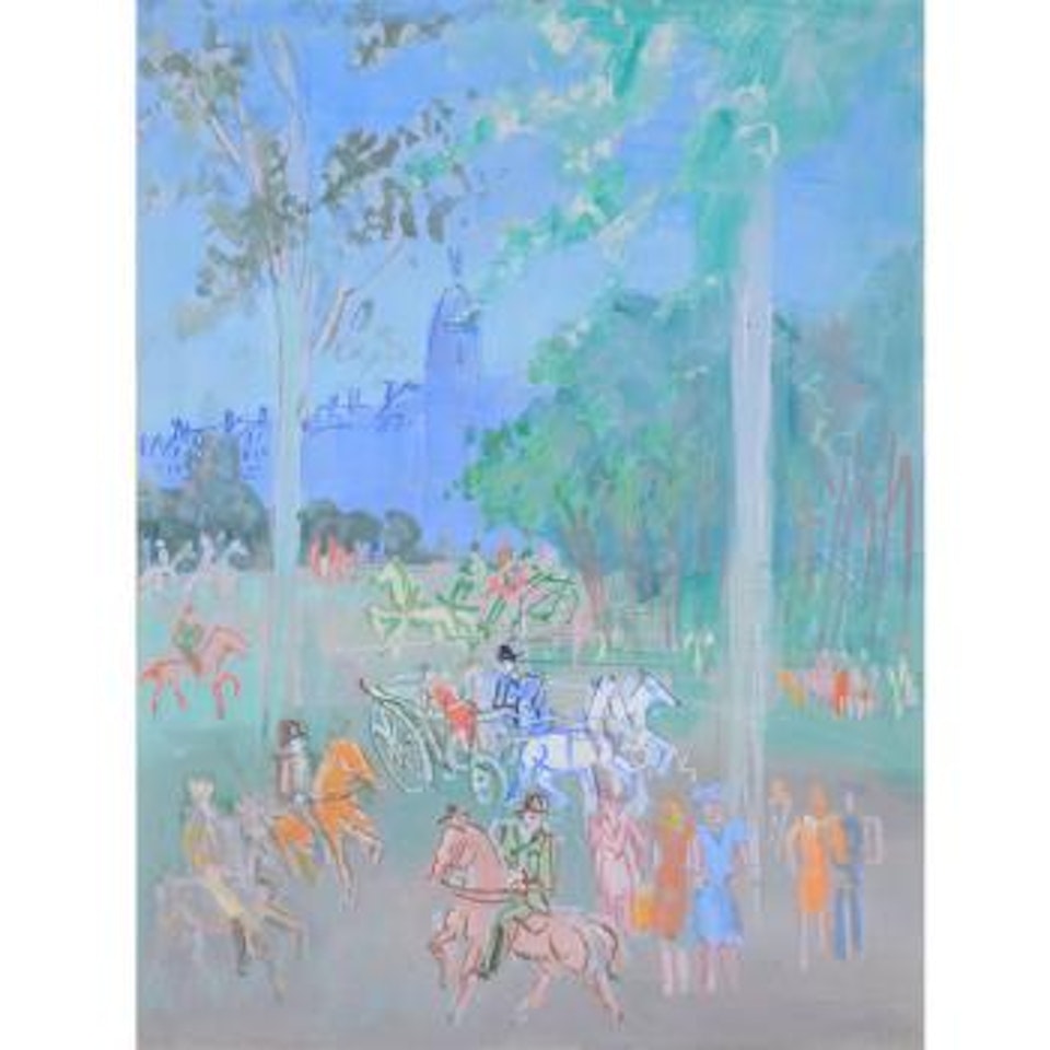 Afternoon in the Park by Jean Dufy