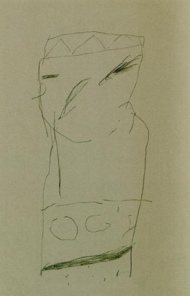 Katchina doll, drawing XIV by James Brown