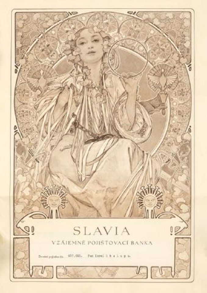 Slavia by Alphonse Mucha