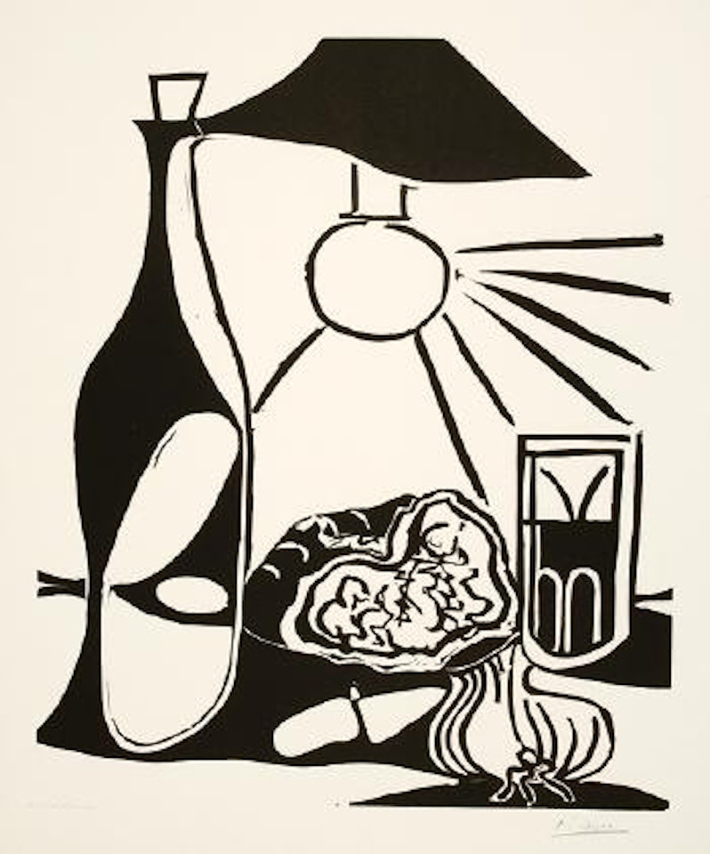 Nature morte au casse-croute. II by Pablo Picasso