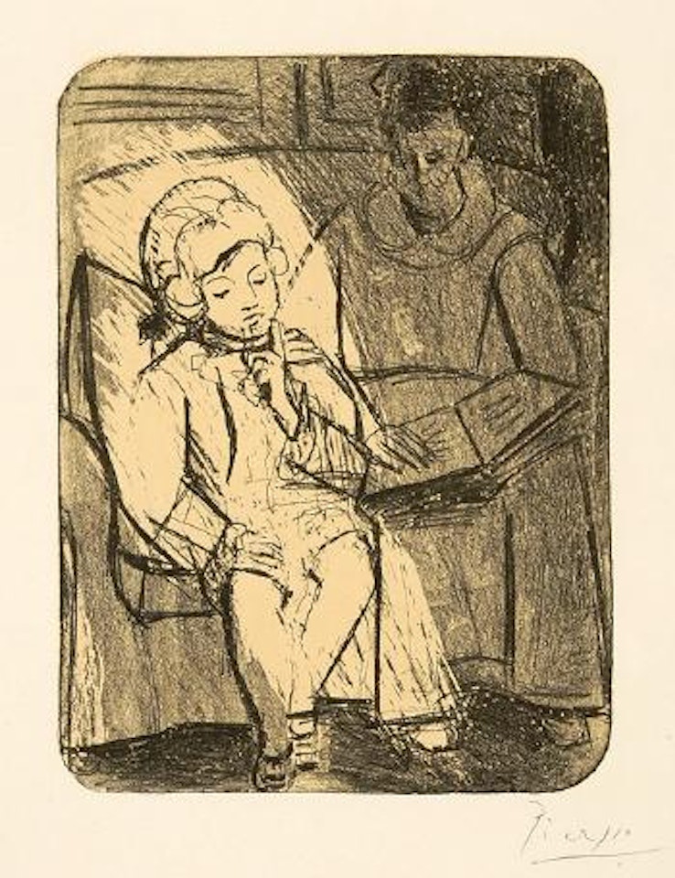 La Lecture by Pablo Picasso