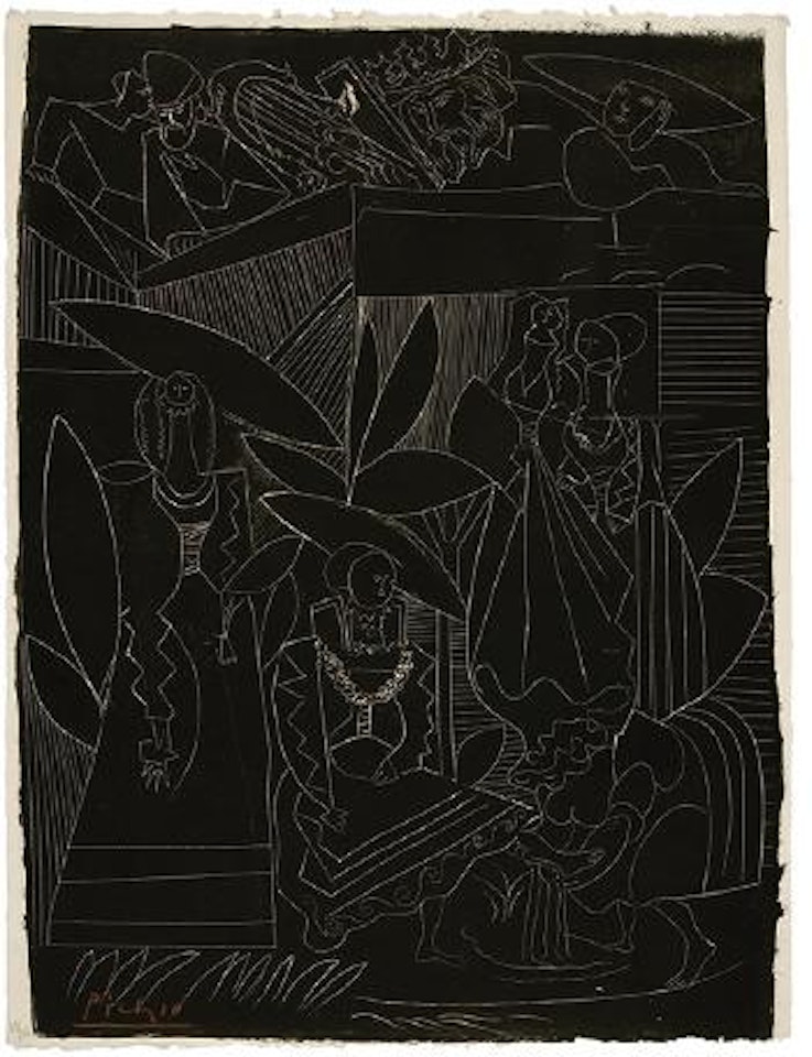 David et Bethsabée by Pablo Picasso