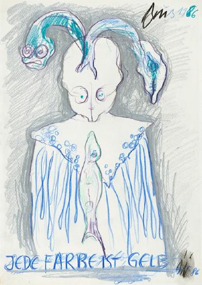 Jede Farbe ist Gelb by Gunter Brus