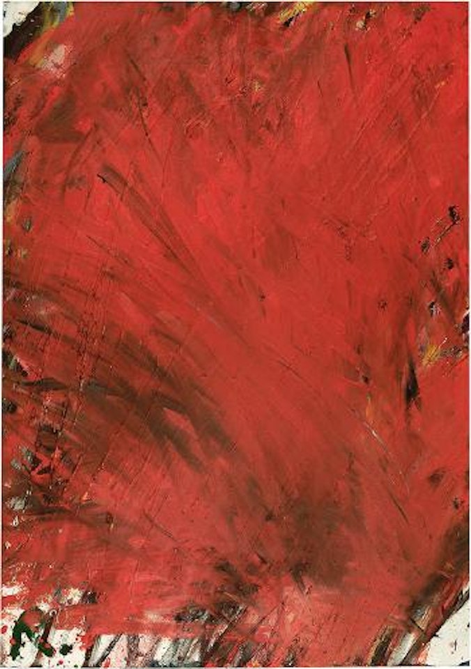 Ohne Titel (Fingerschmierereien) by Arnulf Rainer