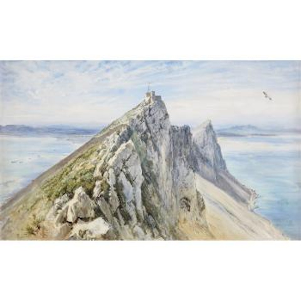 A view of Gibraltar (The rock of Gibraltar) by Keeley Halswelle