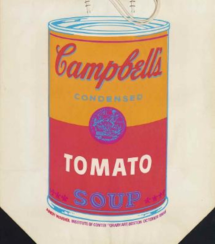 Campbell's Soup Can (Tomato) by Andy Warhol
