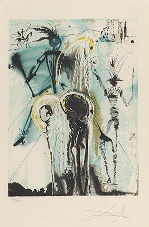 Don Quichotte by Salvador Dali