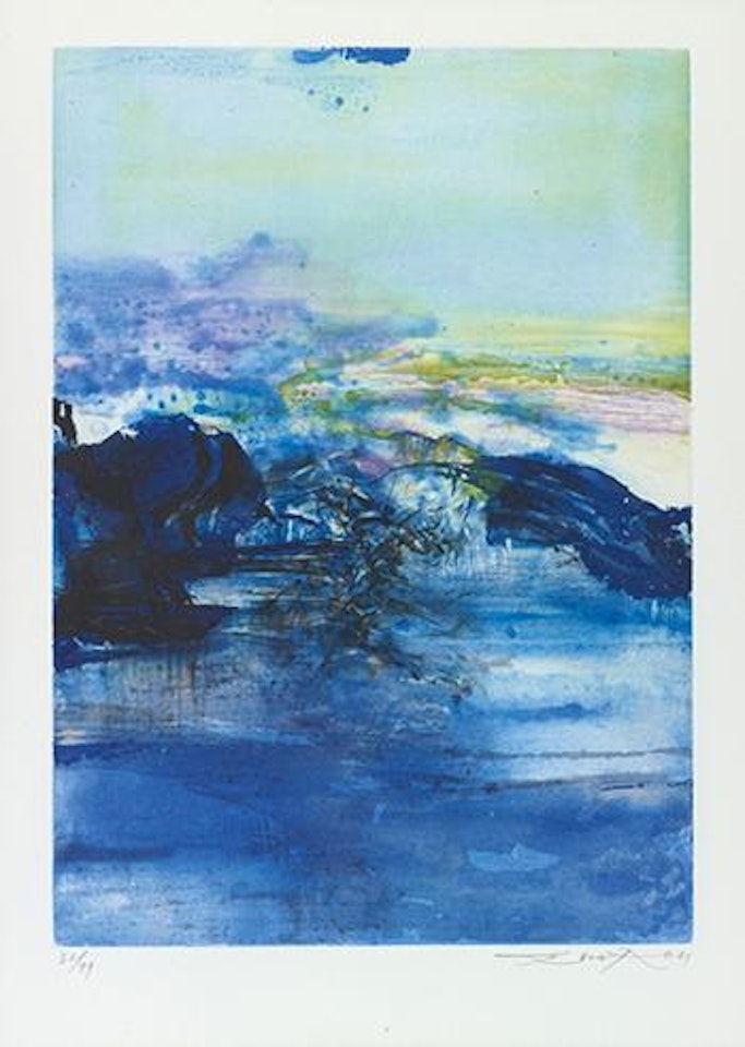 Sans titre by Zao Wou-Ki