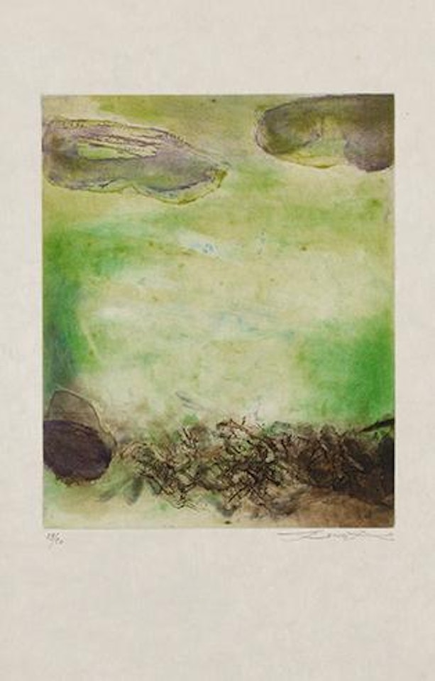 Canto pisan by Zao Wou-Ki