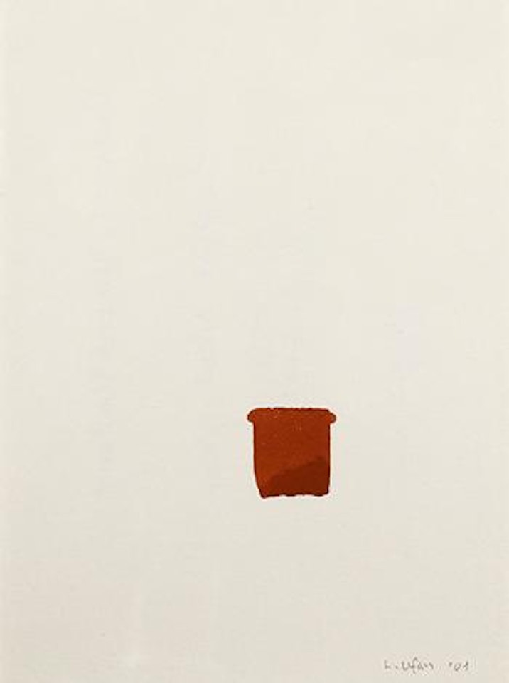 Carte de voeux, janvier 2001 by Lee Ufan