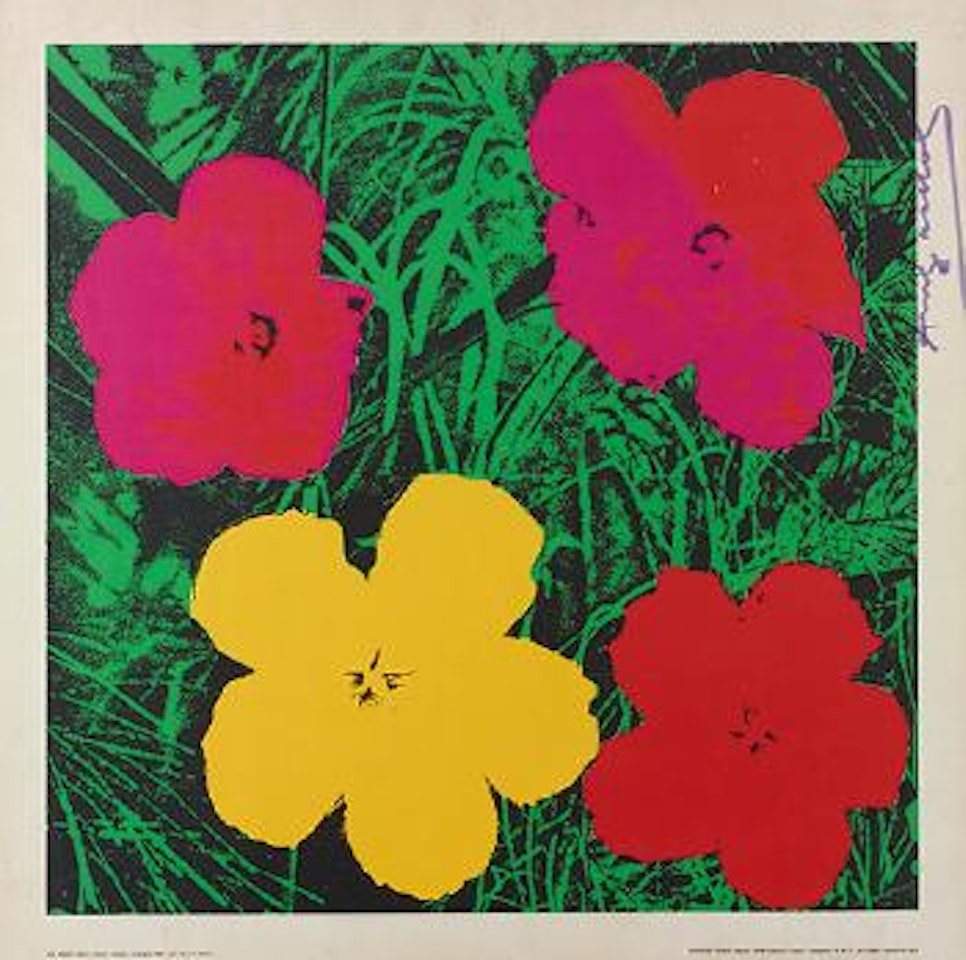 Flowers by Andy Warhol