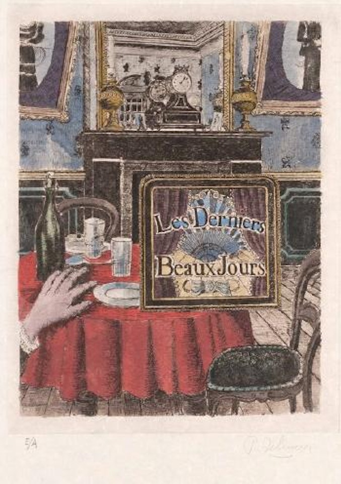 Les derniers beaux jours by Paul Delvaux