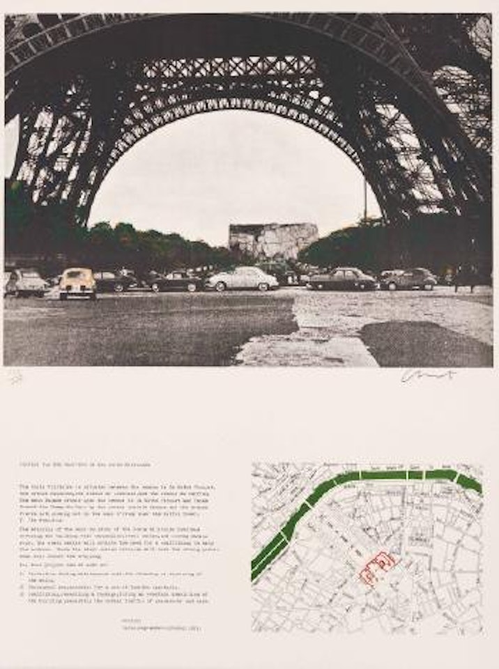 Projet pour l’école militaire by Christo