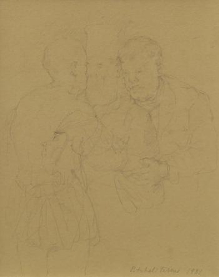 The Farewell: A Figure Study by Pavel Tchelitchew