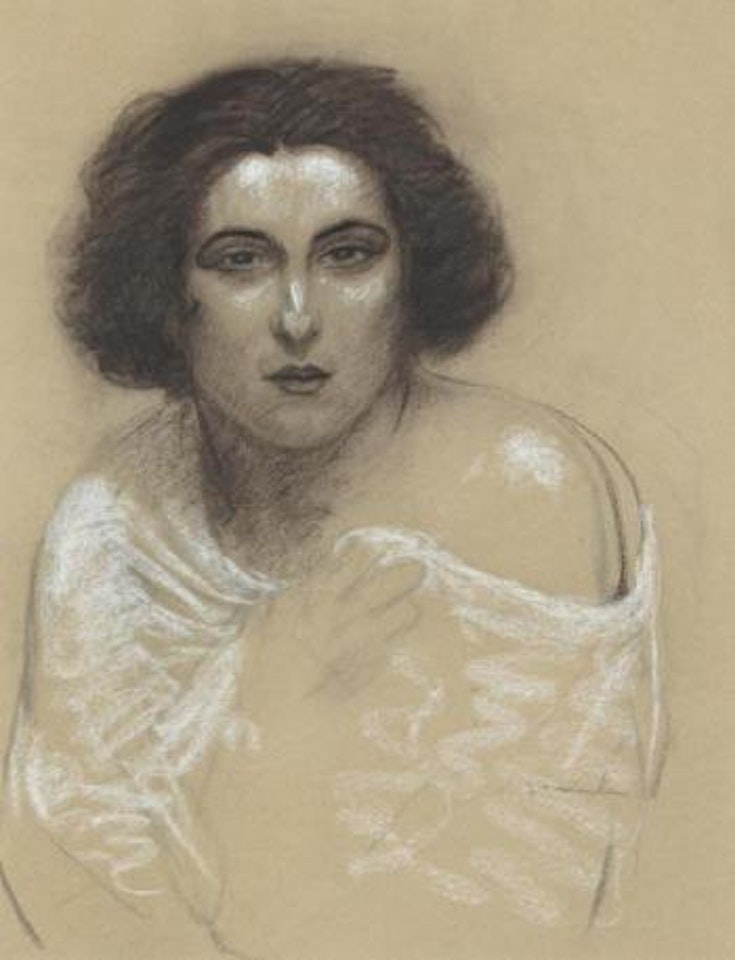 Femme avec Châle by Théophile Alexandre Steinlen