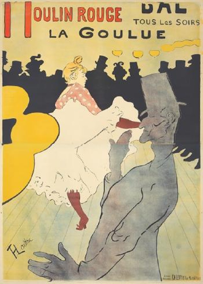 Moulin Rouge / La Goulue by Henri de Toulouse-Lautrec