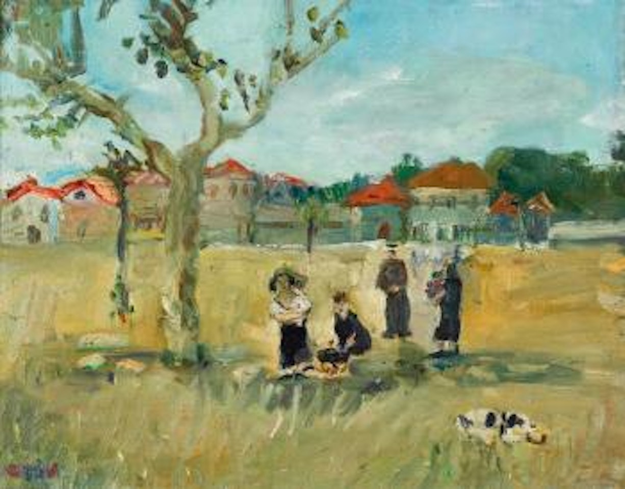 Zigeuner in Arles by Willy Guggenheim Varlin