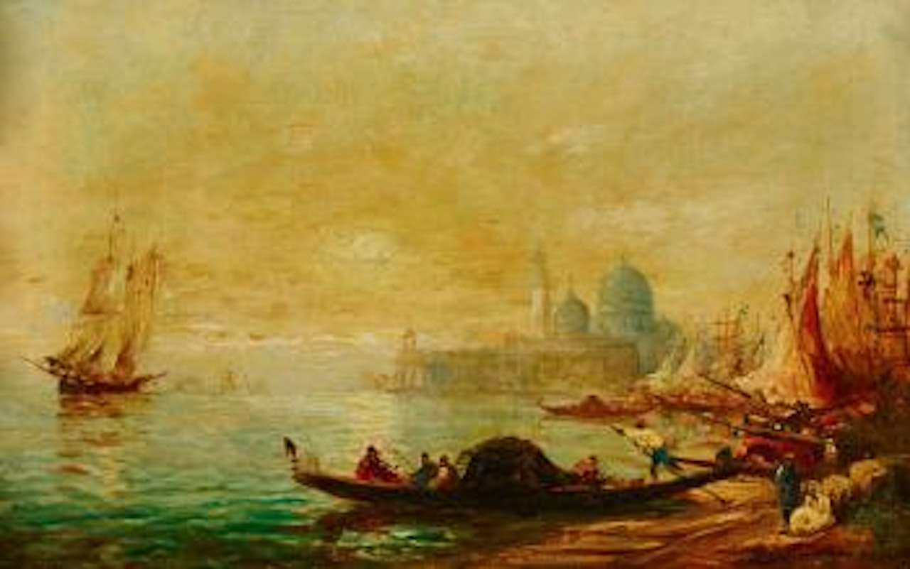 Vue de Venise by Félix Ziem
