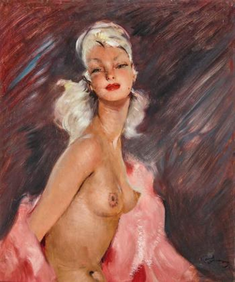 Natacha by Jean Gabriel Domergue
