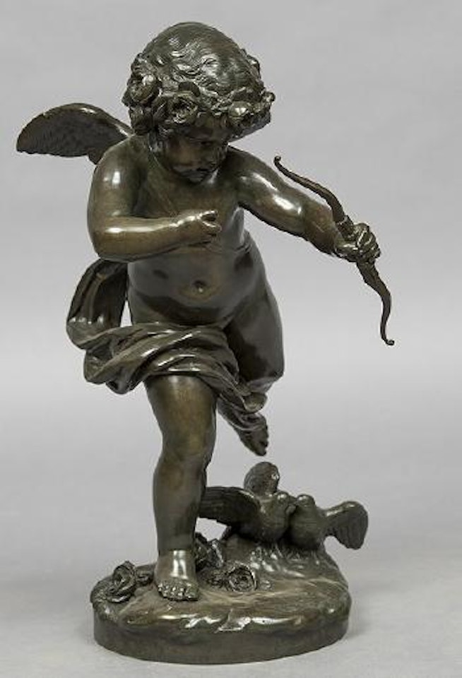 Model of Cupid by Jean-Antoine Houdon
