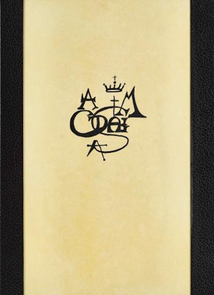 André Malraux: 'Roi, je t′attends à Babylone..'. by Salvador Dali