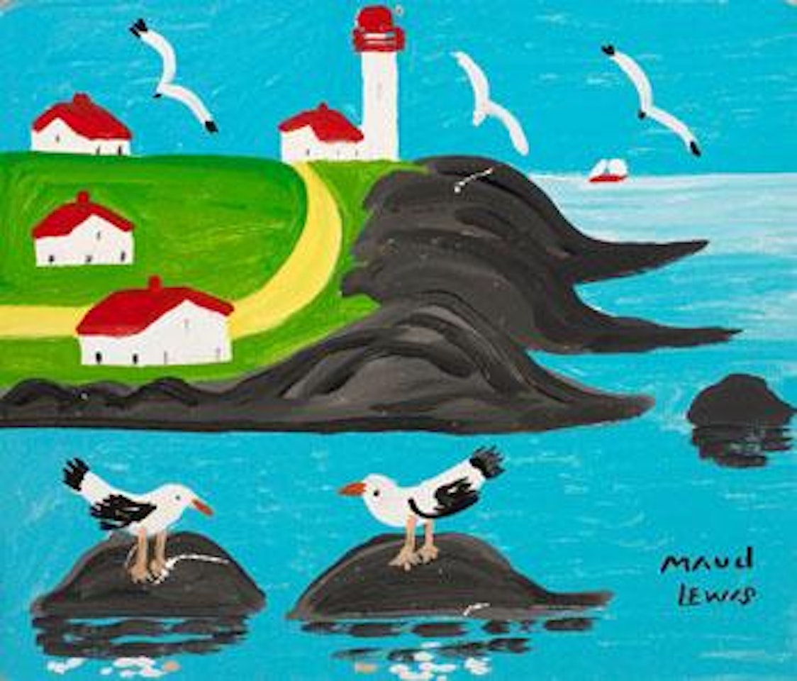 Harbour Scene by Maud Lewis