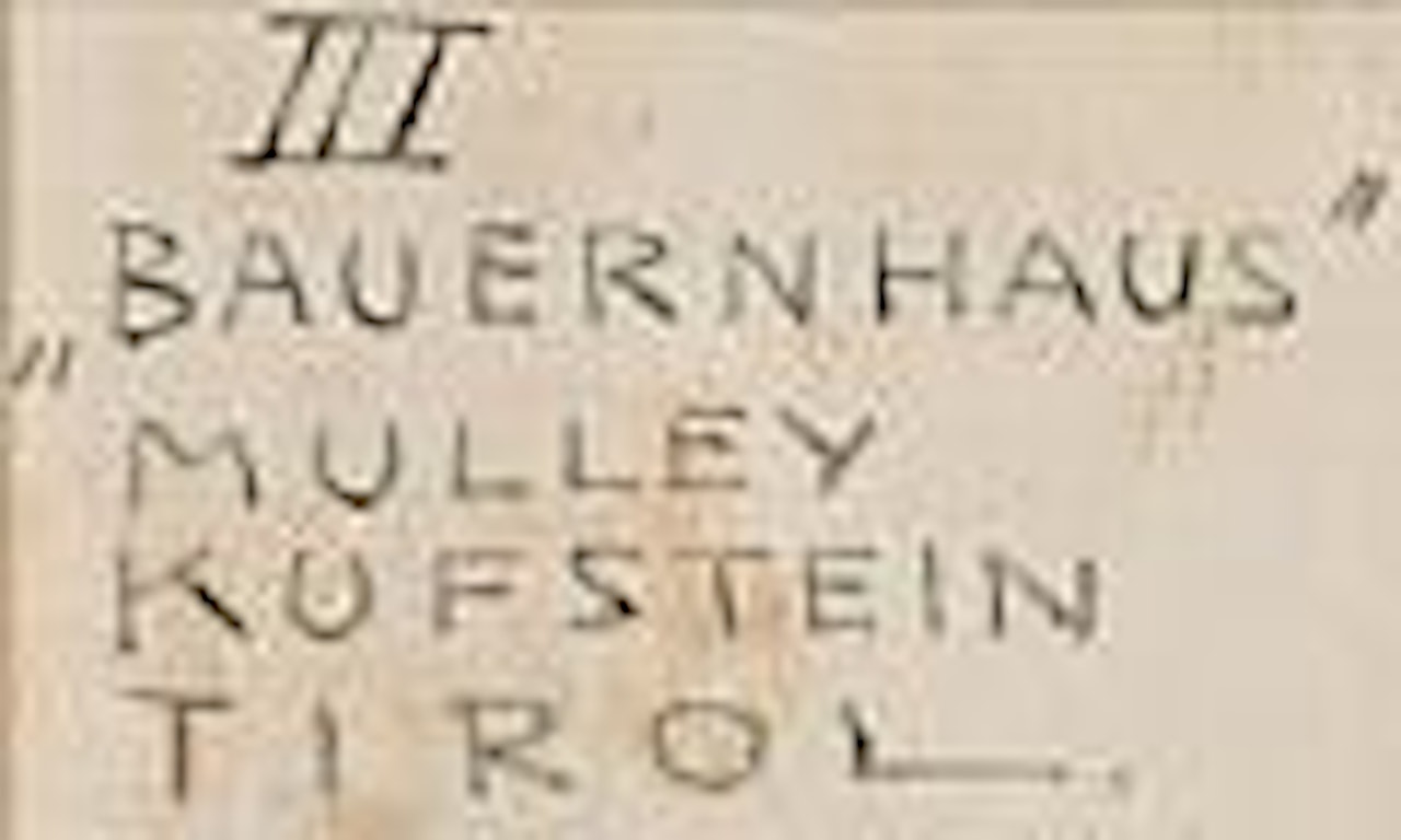 Bauernhaus (Kufstein) by Oskar Mulley