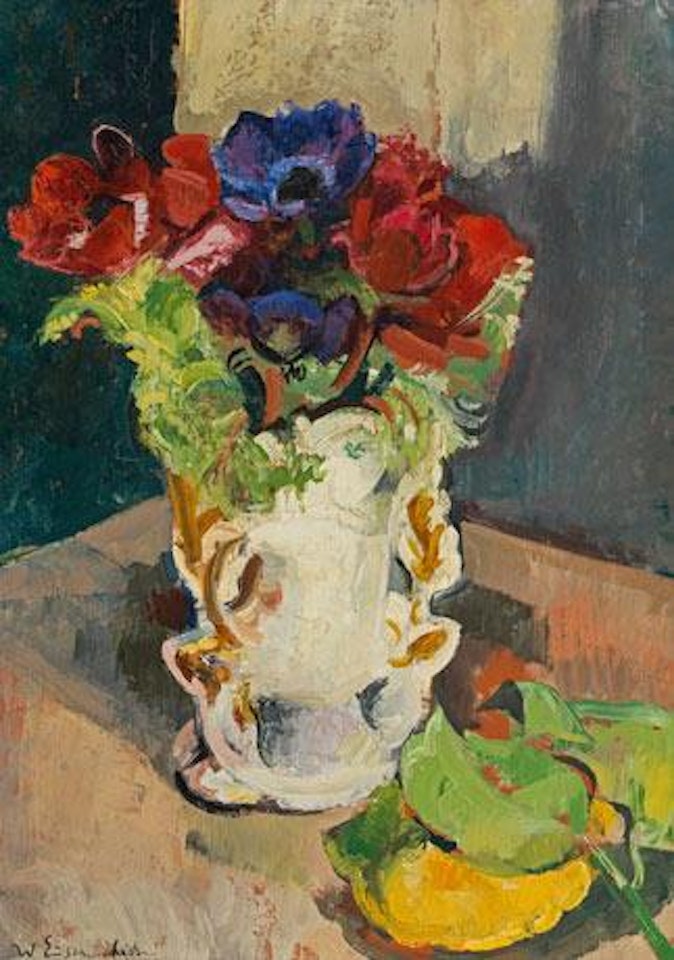 Flower Still Life by Willy Eisenschitz
